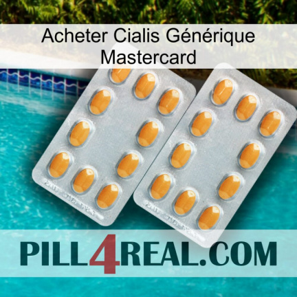 Acheter Cialis Générique Mastercard cialis4